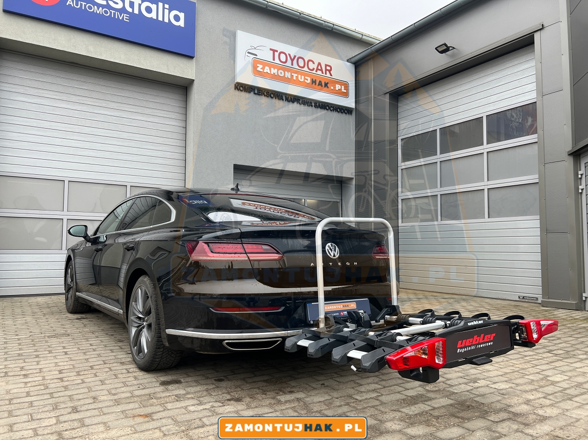 Zamontuj bagażnik rowerowy Uebler i31 na swoim VW Arteon i ciesz się wygodnym transportem rower&oacute;w